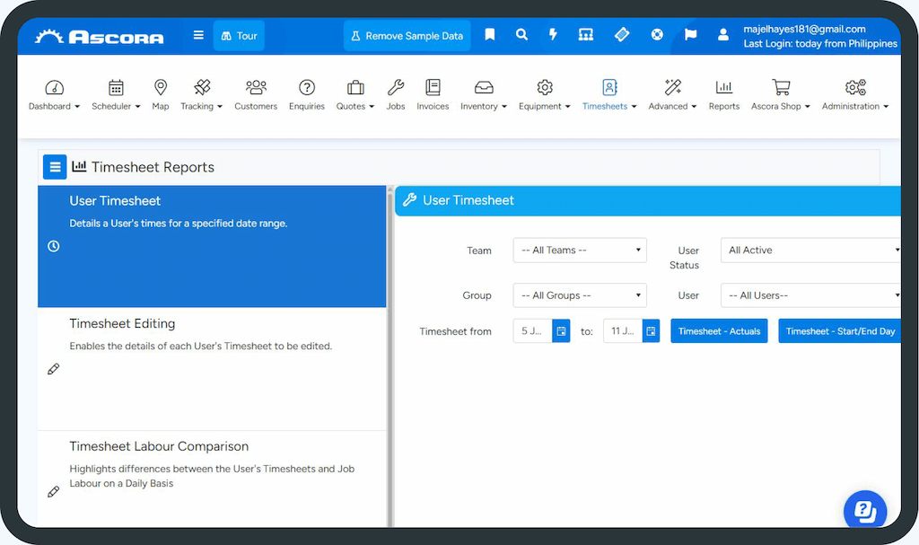 Simplify HR tasks with automated timesheet tracking and payroll processing.
