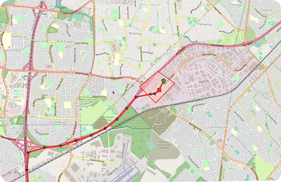 Ascora simplifies fleet monitoring using an interactive tracking map.