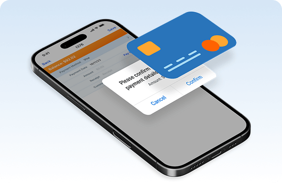 Promotional image showcasing payment acceptance.