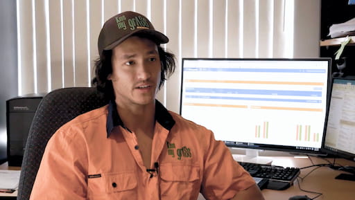 Image featuring Ben from Kiss My Grass.