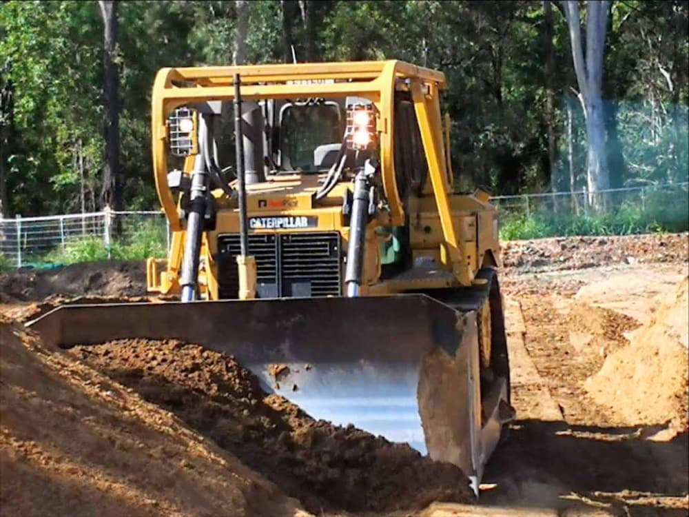 Image featuring an earthmover in action.
