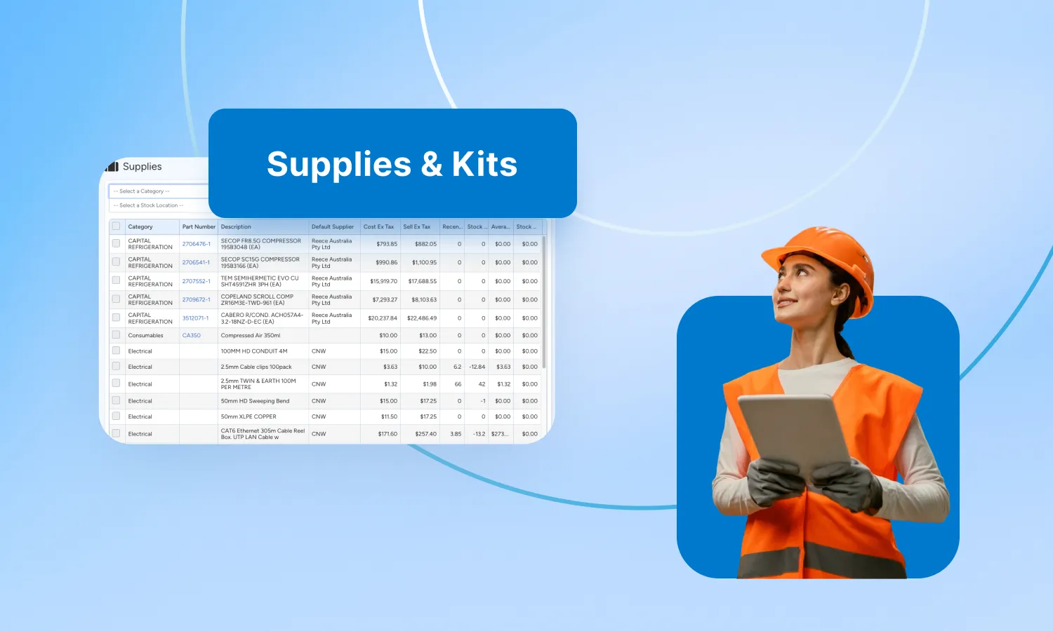 Manage inventory across multiple locations